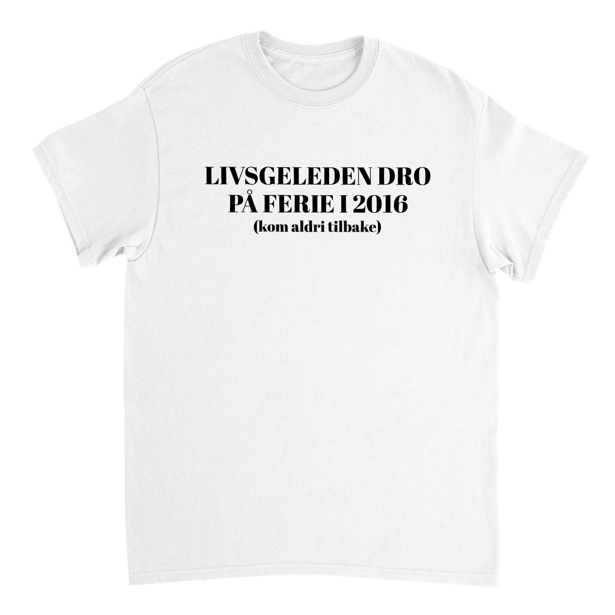 Livsgleden dro på ferie