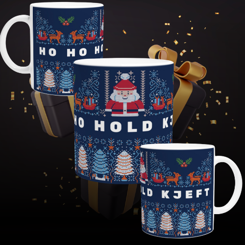 Ho Ho HOLD KJEFT JULEKRUS