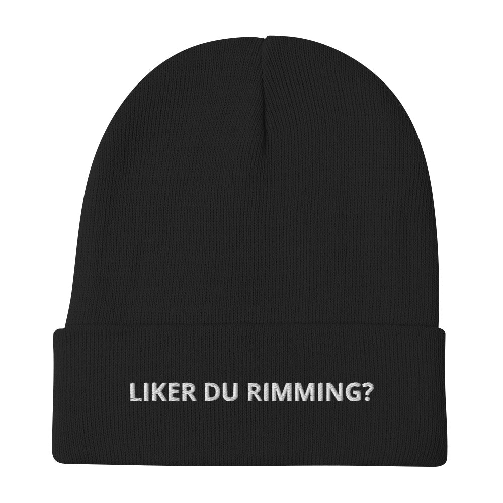 Liker du rimming?
