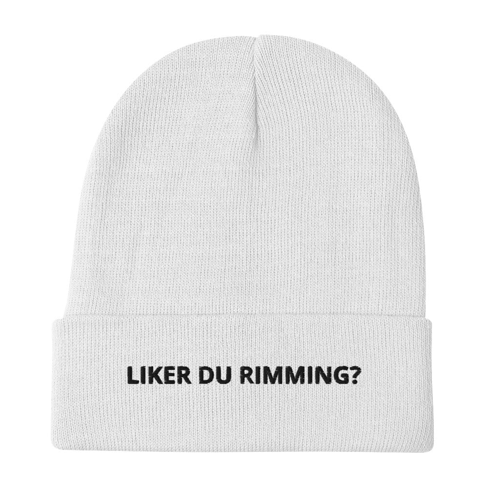 Liker du rimming?